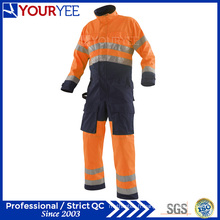 Vêtements de survêtement anti-incendie populaires Hi Vis Coverall à manches longues (YLT121)